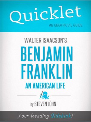 cover image of Quicklet on Walter Isaacson's Benjamin Franklin